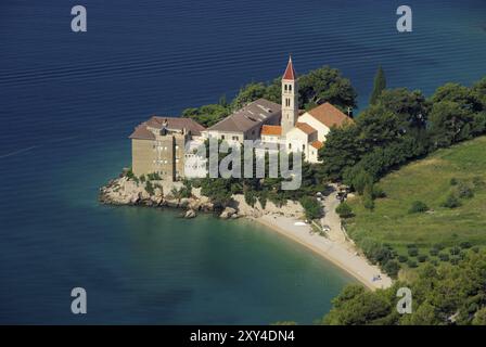 Monastero di Brac Bol, abbazia di Brac Bol Foto Stock