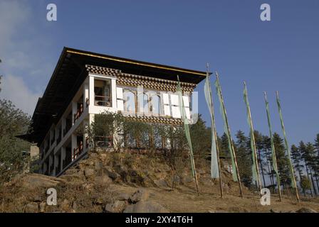 Hotel Dewachen, Gangtey, Bhutan, Asia Foto Stock