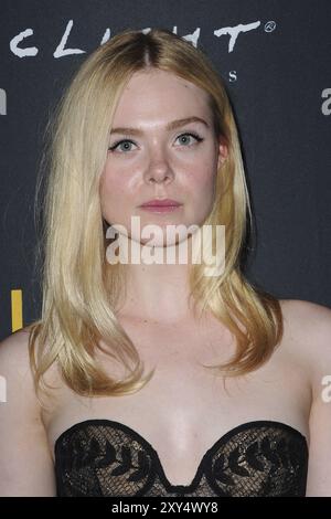 Elle Fanning al LA Film Festival 2018, proiezione di "Galveston" tenutasi all'ArcLight Culver City di Culver City, USA, il 23 settembre 2018 Foto Stock