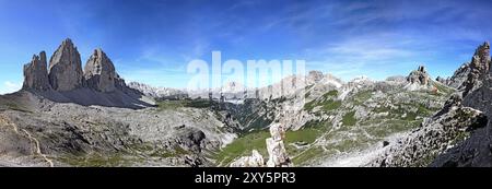 Pano delle Dolomiti Foto Stock