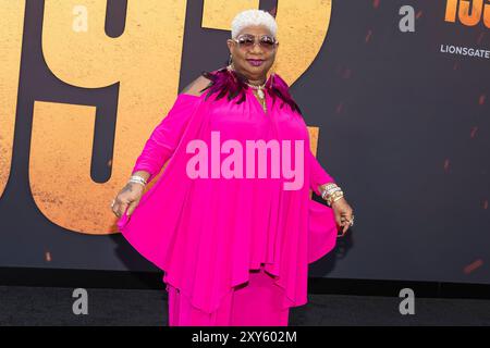 Los Angeles, Stati Uniti. 27 agosto 2024. Luenell assiste agli arrivi del "1992" dei Lionsgate Studios al Regal DTLA Theatre di Los Angeles, CALIFORNIA, il 27 agosto 2024. (Foto di Corine Solberg/Sipa USA) credito: SIPA USA/Alamy Live News Foto Stock