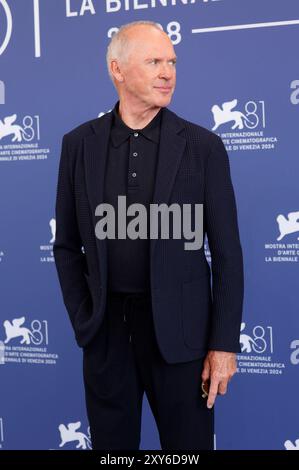 Michael Keaton beim Photocall zum Kinofilm Beetlejuice Beetlejuice auf der Biennale di Venezia 2024 / 81. Internationale Filmfestspiele von Venedig in Palazzo del Casinò. Venedig, 28.08.2024 **** Michael Keaton al photocall per il film Beetlejuice Beetlejuice alla Biennale di Venezia 2024 81 Mostra Internazionale del Cinema di Venezia al Palazzo del Casino di Venezia, 28 08 2024 foto:xD.xBedrosianx/xFuturexImagex beetlejuice 4874 Foto Stock