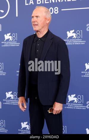 Michael Keaton beim Photocall zum Kinofilm Beetlejuice Beetlejuice auf der Biennale di Venezia 2024 / 81. Internationale Filmfestspiele von Venedig in Palazzo del Casinò. Venedig, 28.08.2024 **** Michael Keaton al photocall per il film Beetlejuice Beetlejuice alla Biennale di Venezia 2024 81 Mostra Internazionale del Cinema di Venezia al Palazzo del Casino di Venezia, 28 08 2024 foto:xD.xBedrosianx/xFuturexImagex beetlejuice 4873 Foto Stock