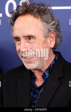 Tim Burton beim Photocall zum Kinofilm Beetlejuice Beetlejuice auf der Biennale di Venezia 2024 / 81. Internationale Filmfestspiele von Venedig in Palazzo del Casinò. Venedig, 28.08.2024 **** Tim Burton al photocall per il film Beetlejuice Beetlejuice alla Biennale di Venezia 2024 81 Mostra Internazionale del Cinema di Venezia al Palazzo del Casino di Venezia, 28 08 2024 foto:xD.xBedrosianx/xFuturexImagex beetlejuice 4900 Foto Stock