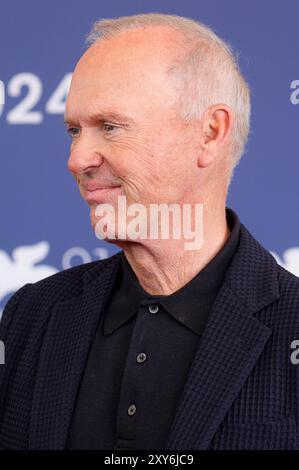 Michael Keaton beim Photocall zum Kinofilm 'Beetlejuice Beetlejuice' auf der Biennale di Venezia 2024 / 81. Internationale Filmfestspiele von Venedig in Palazzo del Casinò. Venedig, 28.08.2024 Foto Stock