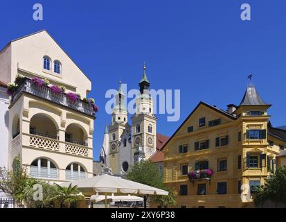 Bressanone in Suedtirol, la città di Bressanone in alto Adige Foto Stock