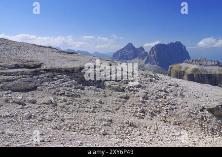 Gruppo del Sella nelle Dolomiti, Alpi italiane, gruppo del Sella nelle Dolomiti, Alpi italiane Foto Stock