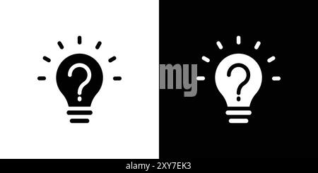 Soluzione: Insieme di icone risoluzione in bianco e nero. semplice vettore piatto Illustrazione Vettoriale