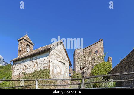 Itinerario dei tre Castelli, Hocheppan, alto Adige Foto Stock