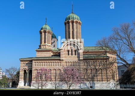 La cattedrale di San Demetrio è una cattedrale ortodossa rumena situata a Craiova, Romania Foto Stock