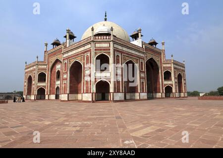 Mausoleo di Humayun a nuova Delhi Foto Stock