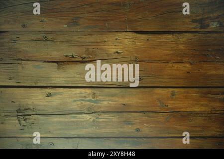 Sfondo di vecchie tavole di legno rustiche Foto Stock