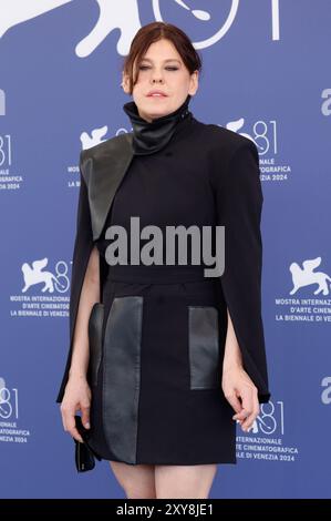 Barbara Paz beim Photocall der Luigi De Laurentiis Venice Award for a Debut Film'-Jury auf der Biennale di Venezia 2024 / 81. Internationale Filmfestspiele von Venedig in Palazzo del Casinò. Venedig, 28.08.2024 Foto Stock