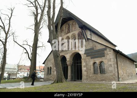 Domvorhalle - Cattedrale Vestibule (resti dell'XI secolo. Chiesa di San Simone e San Giuda). Centro storico medievale di Goslar (aggiunto il 1992 nell'UNESCO W Foto Stock