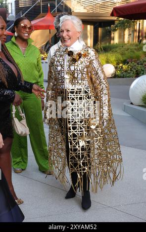 Los Angeles, CA. 28 agosto 2024. Glenn Close alla premiere Netflix di The Deliverance il 28 agosto 2024 al Netflix Tudum Theater di Los Angeles, California. Crediti: Faye Sadou/Media Punch/Alamy Live News Foto Stock