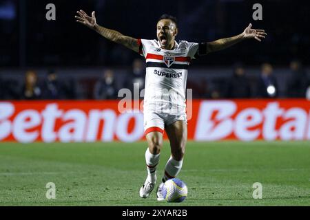 San Paolo, Brasile. 29 agosto 2024. SP - SAN PAOLO - 08/28/2024 - COPPA DEL BRASILE 2024, SAN PAOLO x ATLETICO-MG - Rafinha giocatore di San Paolo durante la partita contro l'Atletico-MG allo stadio Morumbi per il campionato di Coppa del Brasile 2024. Foto: Marco Miatelo/AGIF credito: AGIF/Alamy Live News Foto Stock