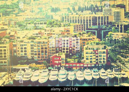 Baia di lusso a Monte Carlo, Principato di Monaco Foto Stock