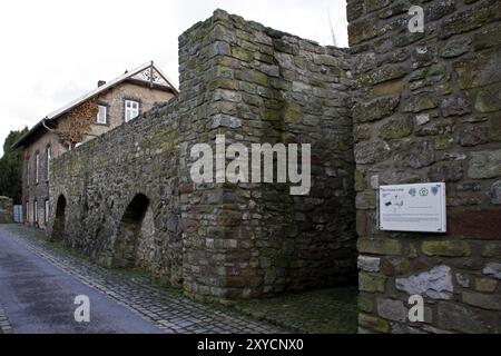 Le mura cittadine di Lemgo Foto Stock