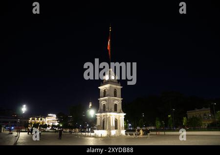 Tophane-i Amire Sanjak Tower, Galataport, Istanbul, Turchia, Europa Foto Stock