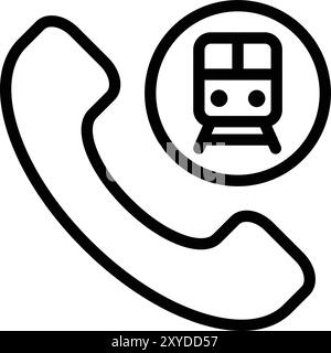 Illustrazione del design dell'icona vettoriale del call center Illustrazione Vettoriale