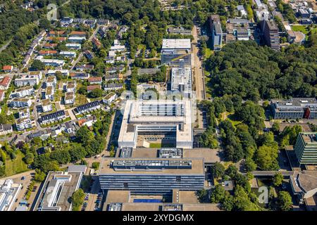 RUB Ruhr-Universität Bochum, Baustelle an Gebäuden der Nordstraße und Südstraße Querenburg, Bochum, Ruhrgebiet, Nordrhein-Westfalen, Deutschland ACHTUNGxMINDESTHONORARx60xEURO *** RUB Ruhr University Bochum, cantiere negli edifici di Nordstraße e Südstraße Querenburg, Bochum, zona della Ruhr, Renania settentrionale-Vestfalia, Germania Foto Stock