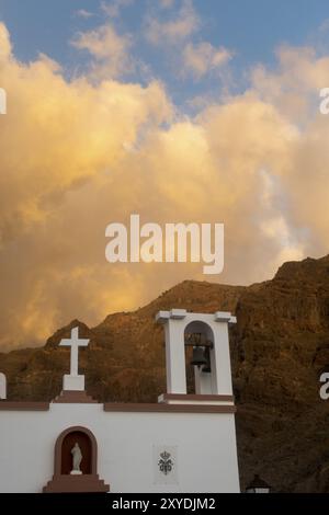 Cappella Eremita Guadelupe sull'isola di Gomera Foto Stock