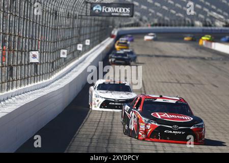 21 luglio 2018, Loudon, New Hampshire, Stati Uniti: Christopher Bell (20) porta la sua auto da corsa lungo il tratto anteriore durante la regione dei laghi 200 a New Hampshi Foto Stock