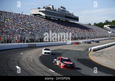 21 luglio 2018, Loudon, New Hampshire, Stati Uniti: Christopher Bell (20) porta la sua auto attraverso le curve durante la regione dei laghi 200 a New Hampshire Motor S. Foto Stock