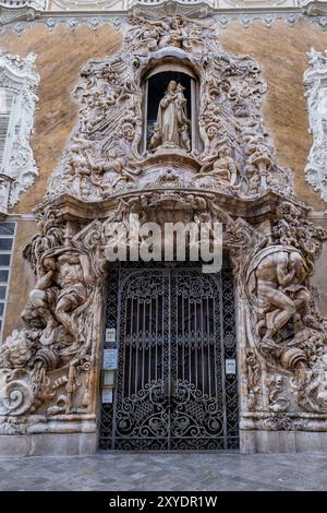 Palazzo del Marchese di Dos Aguas, Valencia, Comunità Valenciana, Spagna, Europa Foto Stock