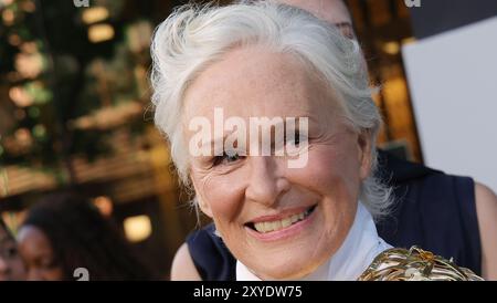 Los Angeles, CA. 28 agosto 2024. Glenn Close alla premiere Netflix di The Deliverance il 28 agosto 2024 al Netflix Tudum Theater di Los Angeles, California. Crediti: Faye Sadou/Media Punch/Alamy Live News Foto Stock