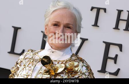 Los Angeles, CA. 28 agosto 2024. Glenn Close alla premiere Netflix di The Deliverance il 28 agosto 2024 al Netflix Tudum Theater di Los Angeles, California. Crediti: Faye Sadou/Media Punch/Alamy Live News Foto Stock