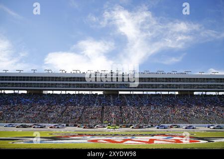 4 novembre 2018, ft. Worth, Texas, Stati Uniti: Ryan Blaney (12) corre durante la AAA Texas 500 al Texas Motor Speedway di ft. Worth, Texas Foto Stock