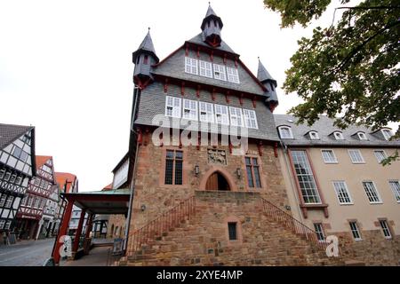 Municipio di Fritzlar Foto Stock