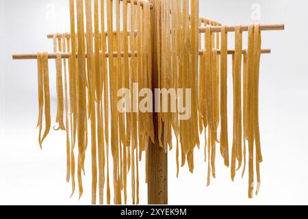 Pasta fatta in casa in linea Foto Stock