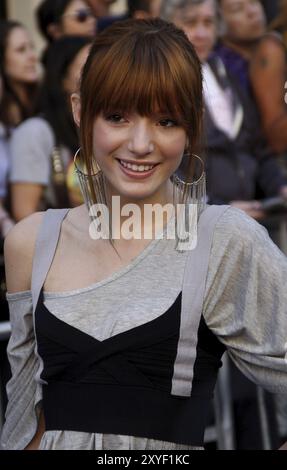 Bella Thorne alla prima di Los Angeles di 'Gnomeo and Juliet' tenutasi al Teatro El Capitan di Hollywood il 23 gennaio 2011. Credit: Lumeimages.co Foto Stock