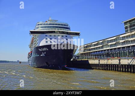 Europa, Germania, Amburgo, Elba, Cruise Centre Altona, nave passeggeri, Mein Schiff 6, Amburgo, Amburgo, Repubblica federale di Germania, Europa Foto Stock