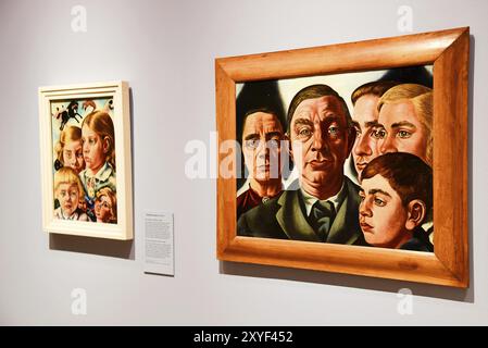 Alkmaar, Paesi Bassi. Gennaio 2023. Dipinti ad olio di Charley Toorop al Museo Stedelijk di Alkmaar Foto Stock