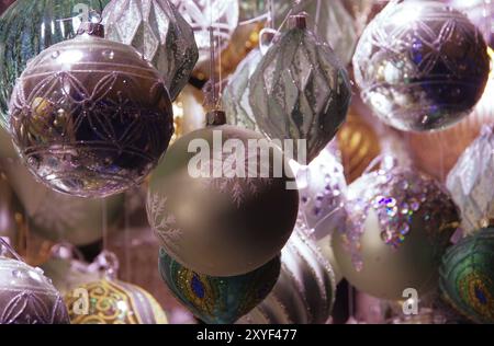 Mercatino di Natale palle di Natale, mercatino di natale palla di natale 03 Foto Stock