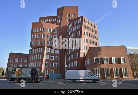 O. Ghery Building, O. Ghery Haus Foto Stock