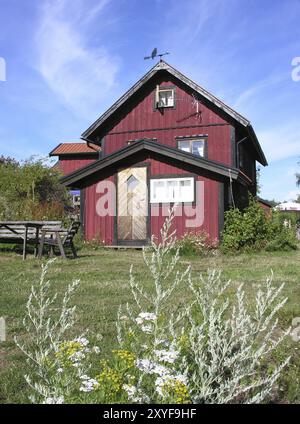 Casa estiva in Svezia Foto Stock