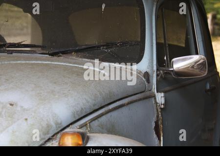 VW Beetle Barn Find Foto Stock