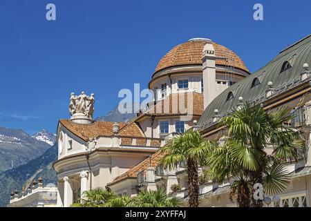 Centro termale a Merano, alto Adige Foto Stock