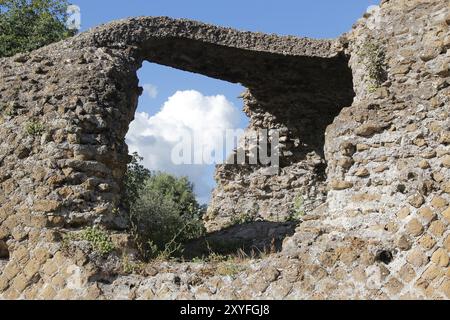 Mauerwerk, Ruinen Foto Stock