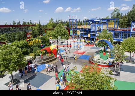 Parque de atracciones Legoland, Guenzburg, Alemania Foto Stock