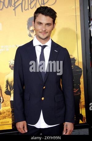 HOLLYWOOD, CALIFORNIA - 20 AGOSTO 2015: Shiloh Fernandez alla prima di Los Angeles di "We Are Your Friends" tenutasi al TCL Chinese Theatre di Hollywood, USA il 20 agosto 2015. Foto Stock