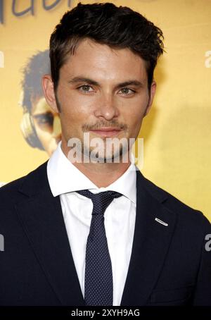 HOLLYWOOD, CALIFORNIA - 20 AGOSTO 2015: Shiloh Fernandez alla prima di Los Angeles di "We Are Your Friends" tenutasi al TCL Chinese Theatre di Hollywood, USA il 20 agosto 2015. Foto Stock