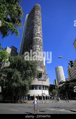 San Paolo, Brasile - 19 luglio. 2014: Italia Building nel centro di San Paolo Foto Stock