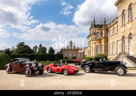 I vincitori del Salon prive Concours 2024 al Blenheim Palace Woodstock Oxfordshire UK Foto Stock