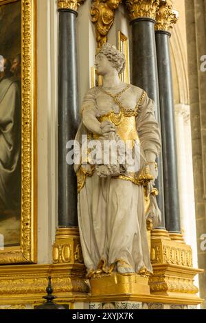 Capo di Giovanni Battista, Amiens, Hauts-de-France, Francia Foto Stock