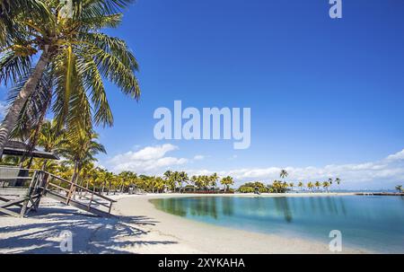 La spiaggia di rotondi a Matheson Amaca Parcheggio contea di Miami in Florida Foto Stock